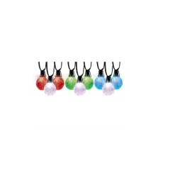 CC Christmas Decor 10-Count Color Changing Light Show Led G40 Christmas Lights, 9Ft Green Wire