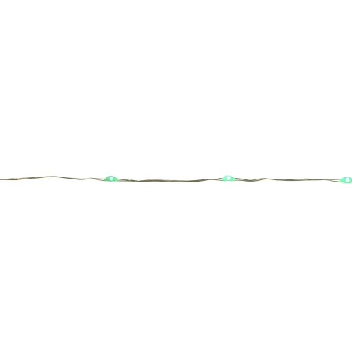 Northlight 20-Count Green Led Micro Fairy Christmas Lights - 6Ft, Copper Wire