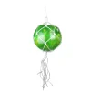 Barcana 35-Count Green Roped Mini Ball Outdoor Christmas Decor - White Wire