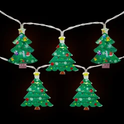 Northlight 10-Count Led 3Christmas Tree Fairy Lights, 5.5Ft, Copper Wire