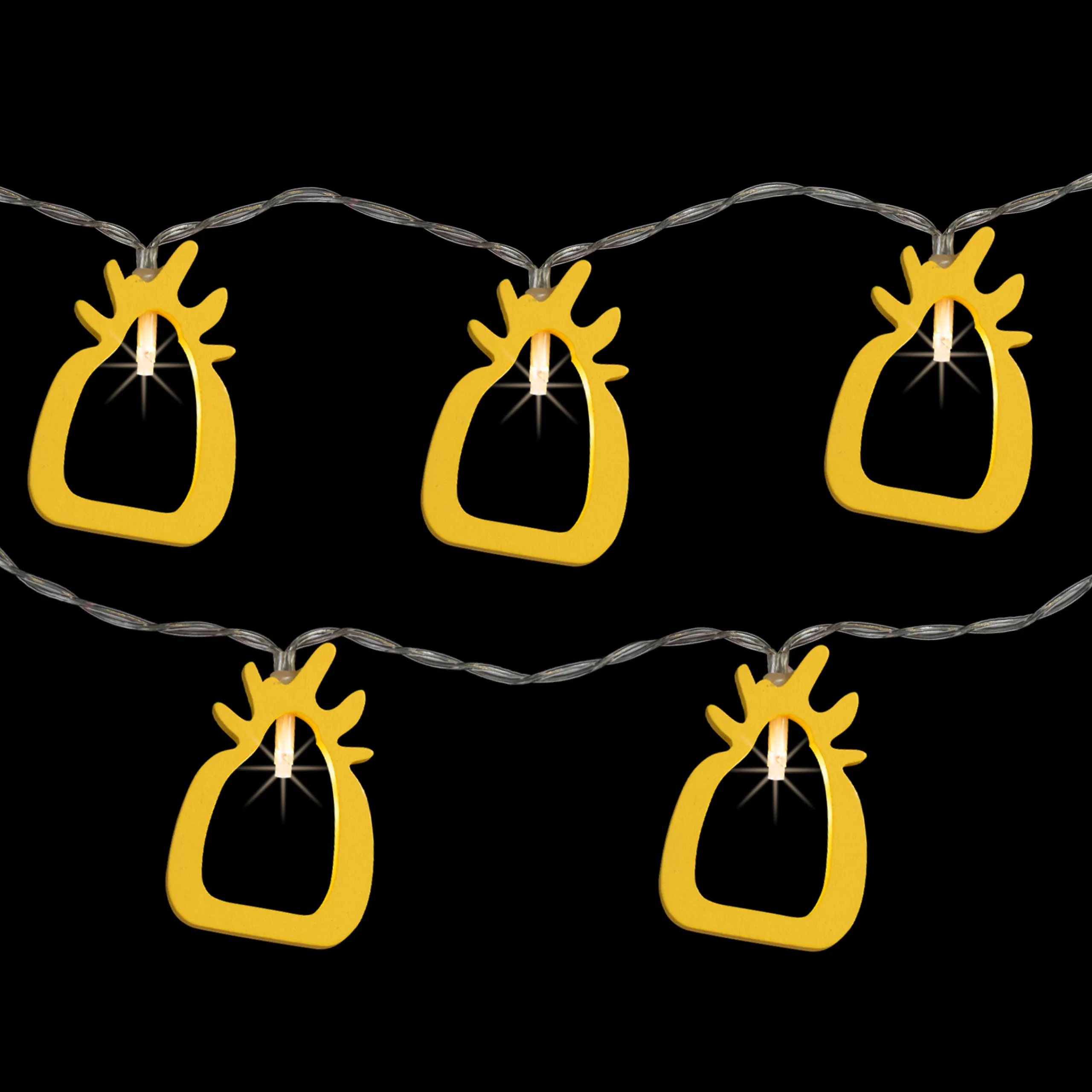 Northlight 10-Count Led Pineapple Fairy Lights - Warm White