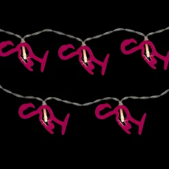 Northlight 10-Count Led Pink Flamingo Fairy Lights - Warm White
