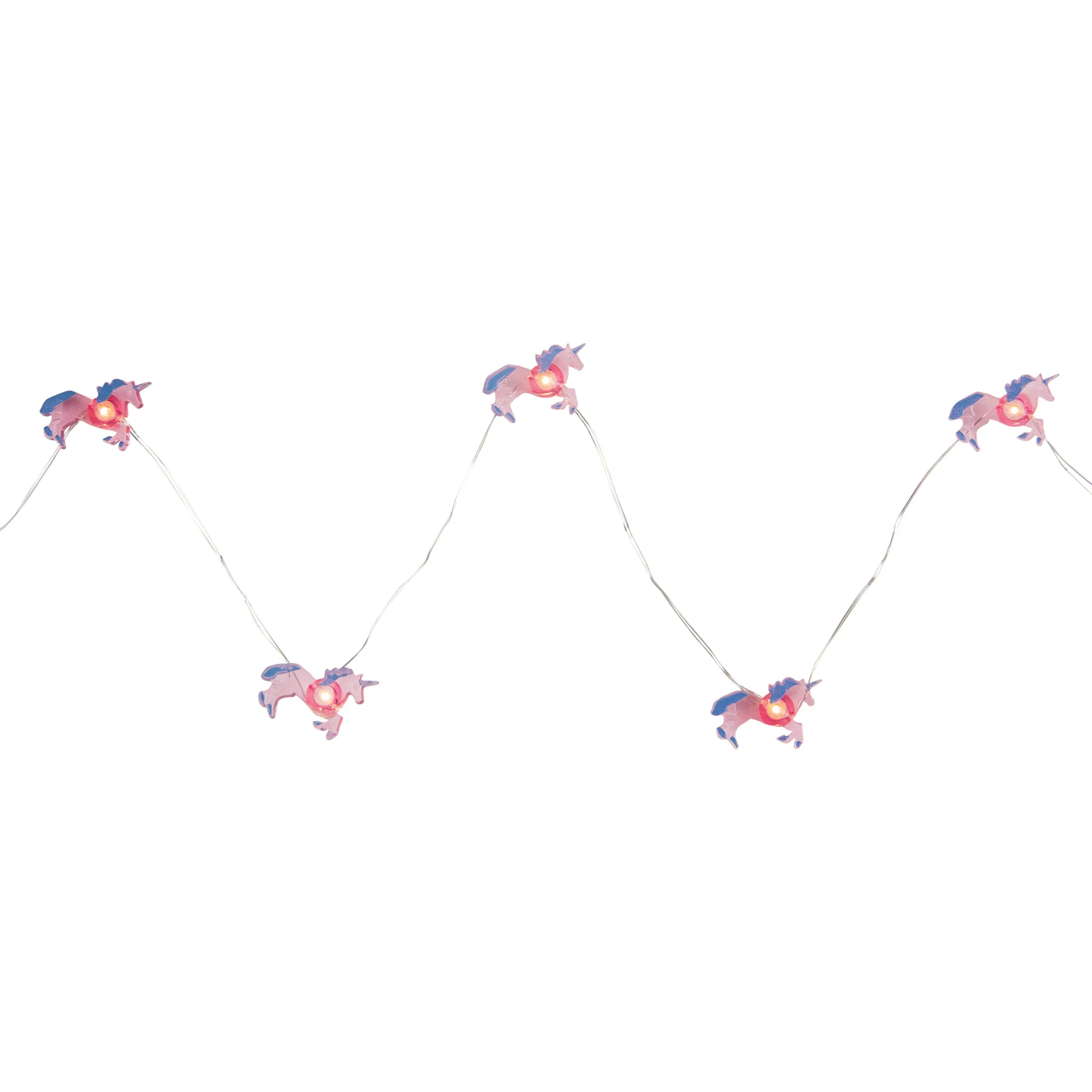 Northlight 10-Count Led Pink Unicorn Fairy Lights - Warm White