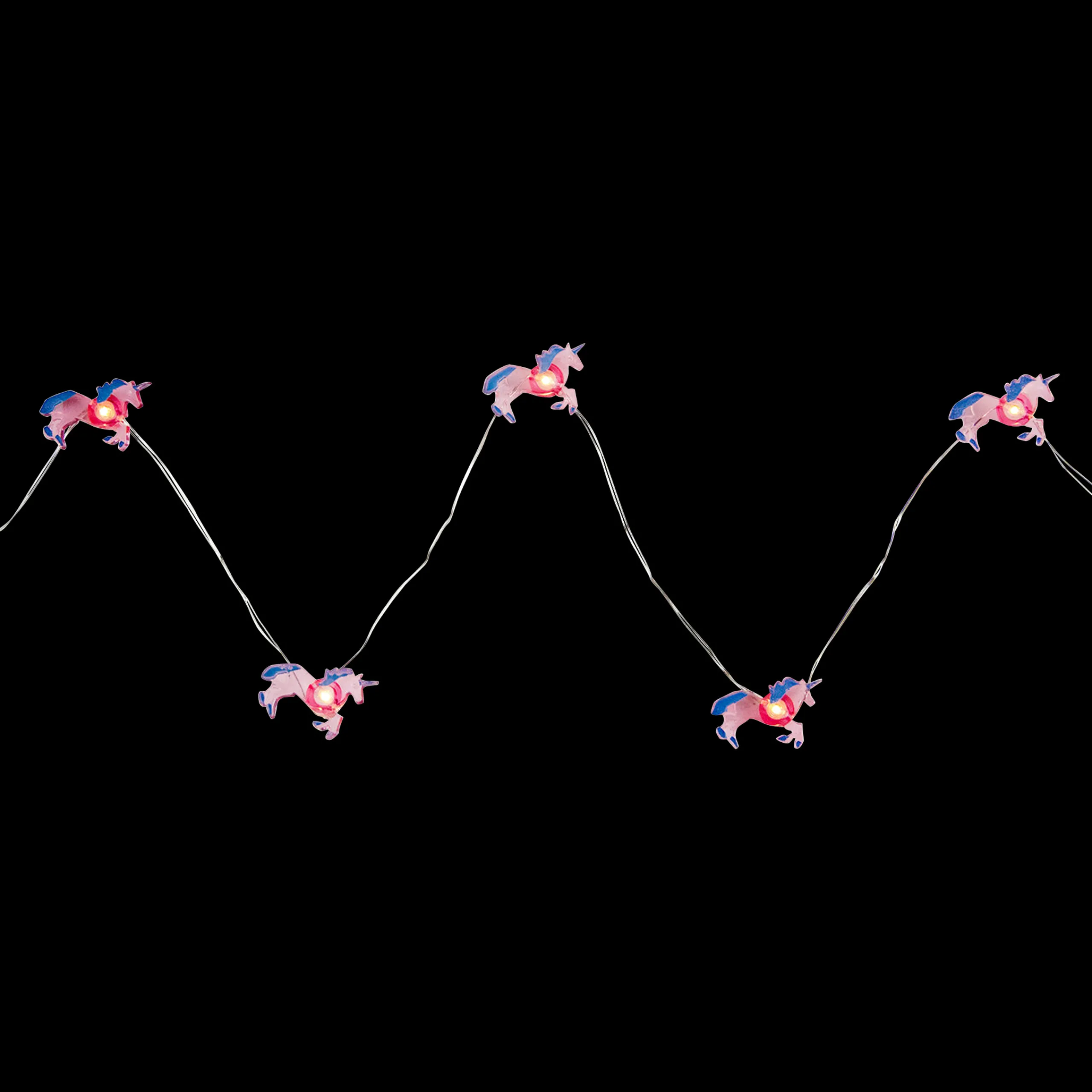 Northlight 10-Count Led Pink Unicorn Fairy Lights - Warm White