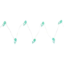 Northlight 10-Count Led Teal Mermaid Fairy Lights - Warm White