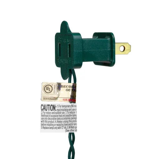Northlight 20-Count Multi-Color Mini Christmas Light Set, 4Ft Green Wire