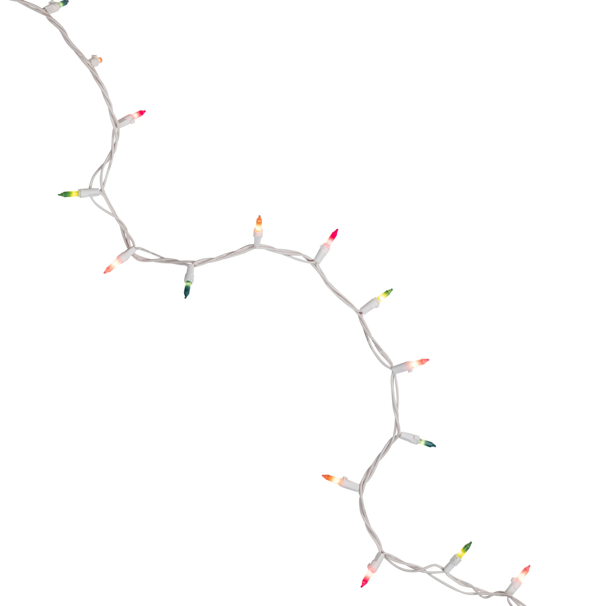 Northlight 100-Count Pastel Multi-Color Mini Easter Light Set, 20Ft White Wire