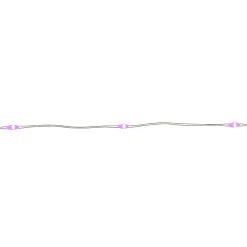Northlight 50-Count Purple Led Micro Fairy Christmas Lights - 16Ft, Copper Wire