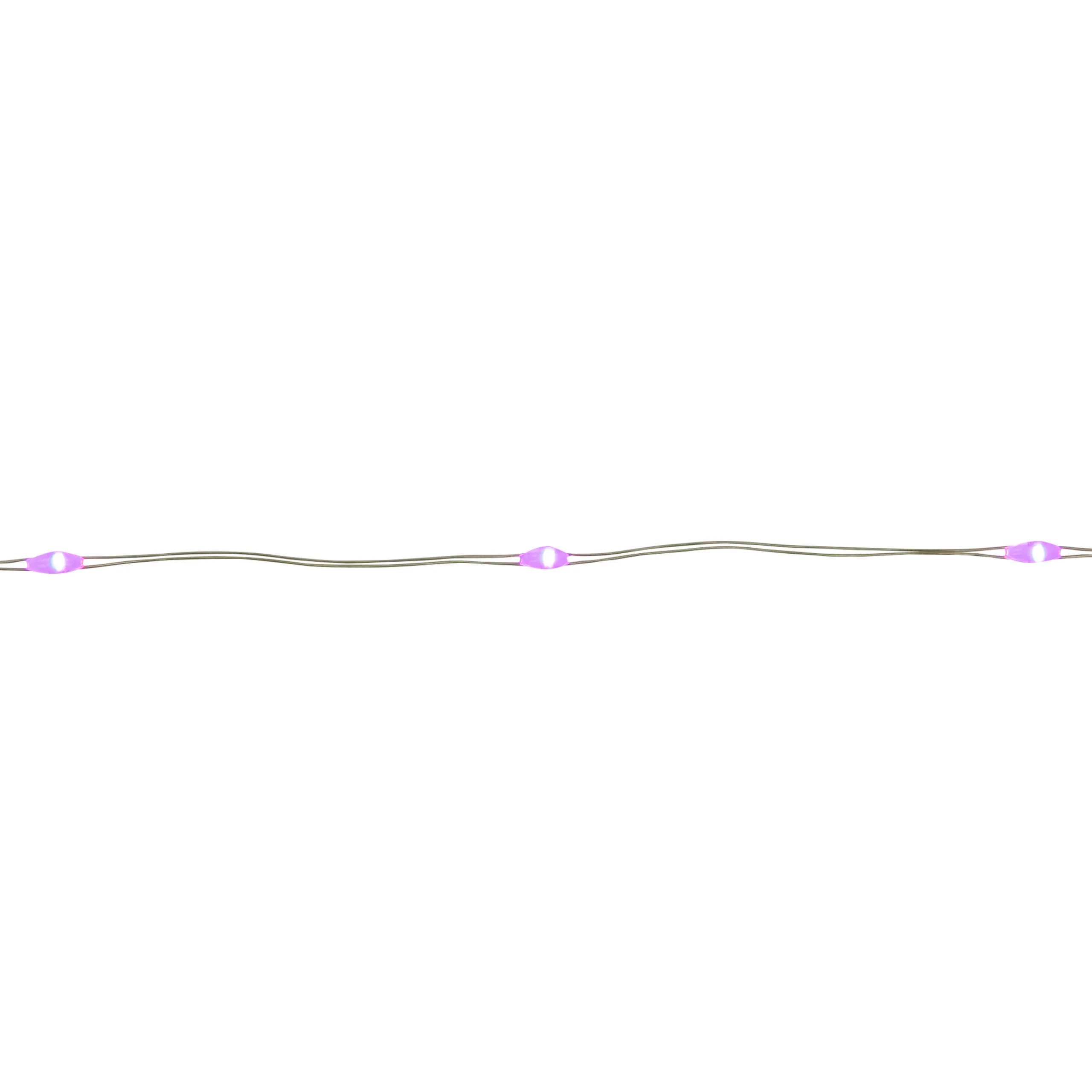 Northlight 50-Count Purple Led Micro Fairy Christmas Lights - 16Ft, Copper Wire