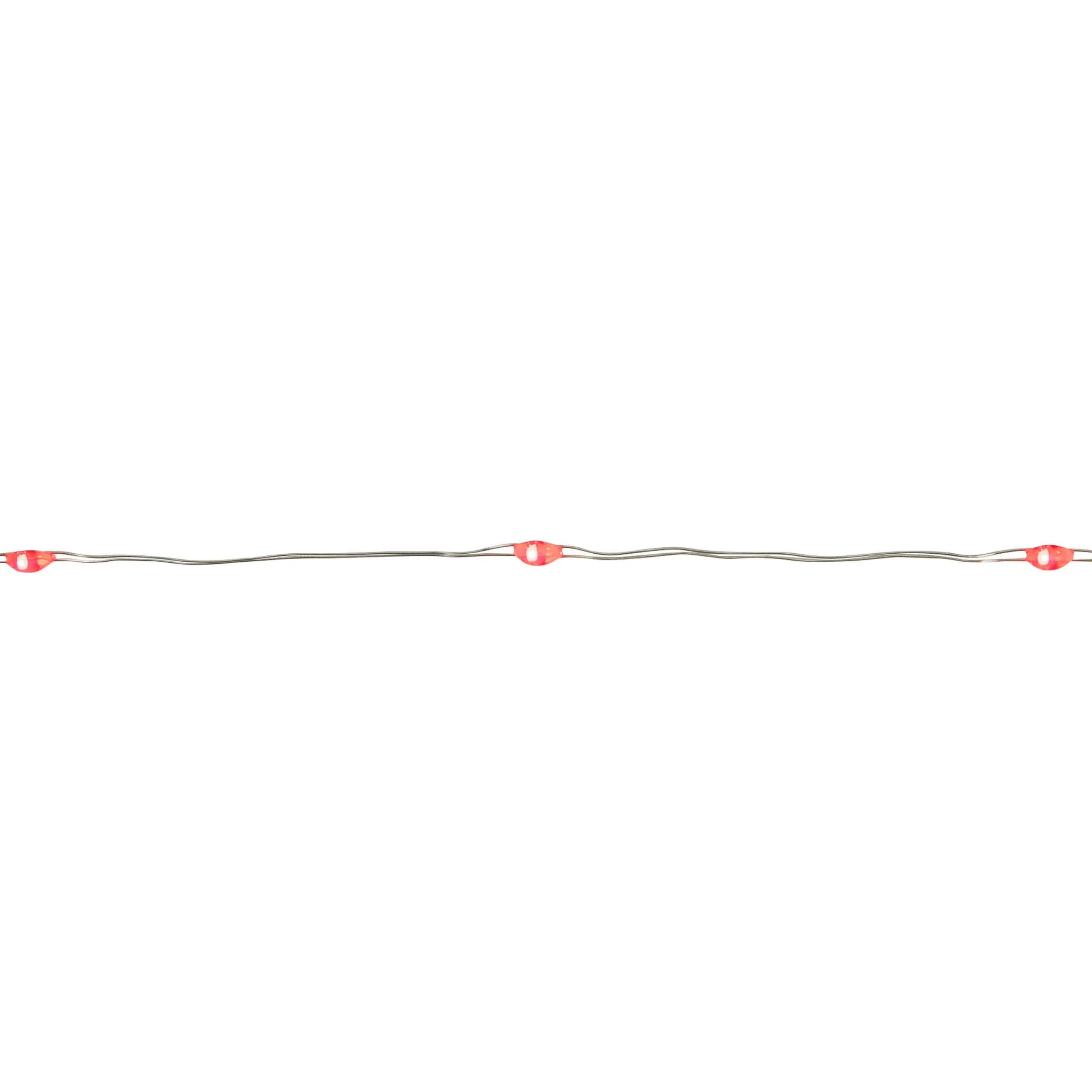 Northlight 50-Count Red Led Micro Fairy Christmas Lights - 16Ft, Copper Wire