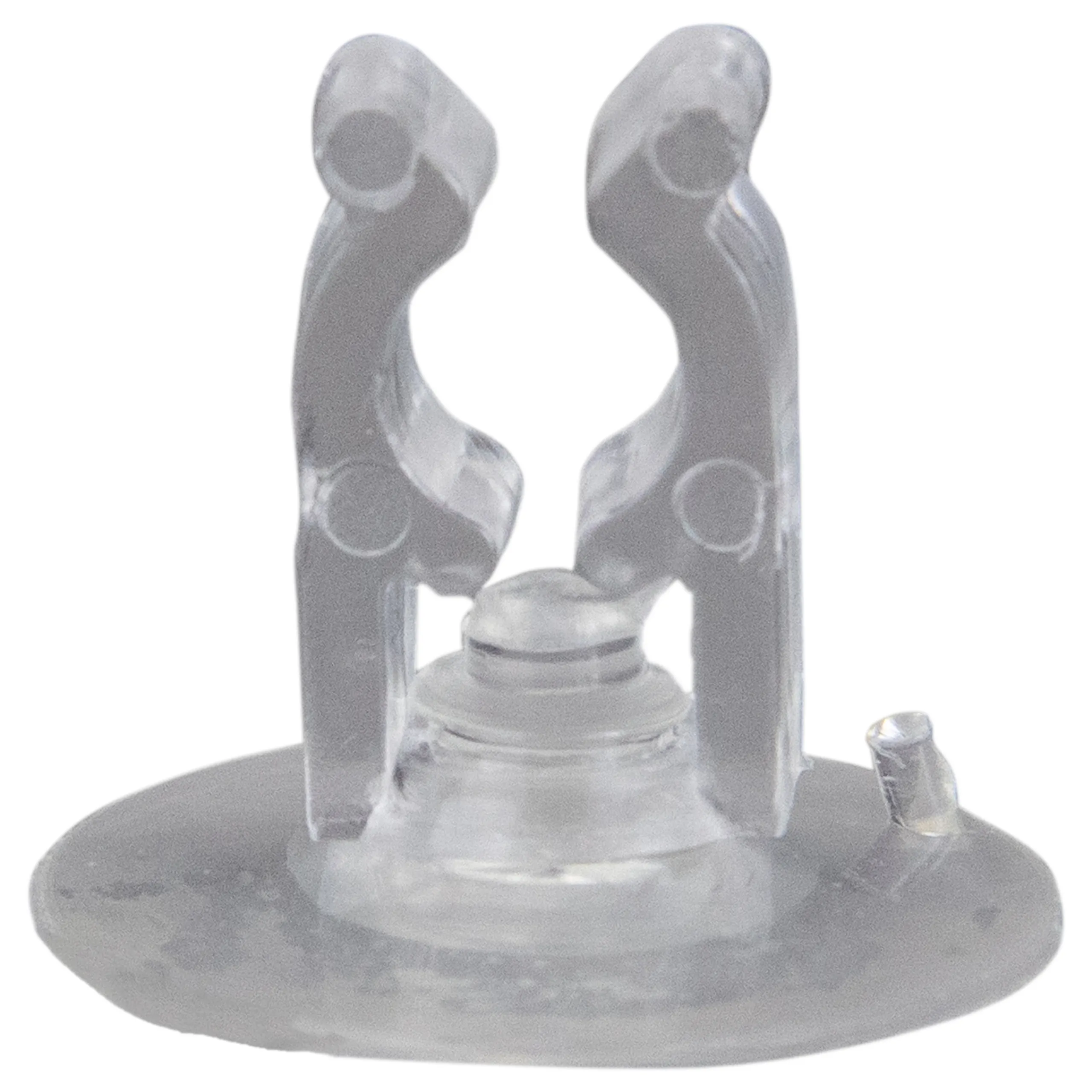 Northlight Ornament Storage>20Ct Clear Holiday Decoration And Gift Collections Christmas Suction Cup Clips - .75"