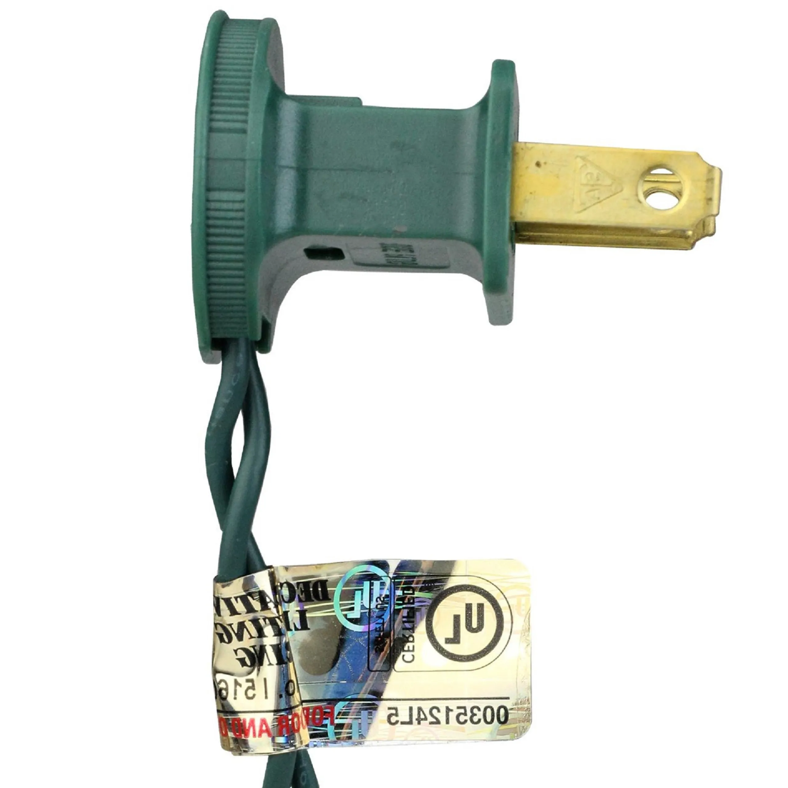 Northlight 100Ct Multi-Color Faceted Led C7 Christmas Lights, 66Ft Green Wire