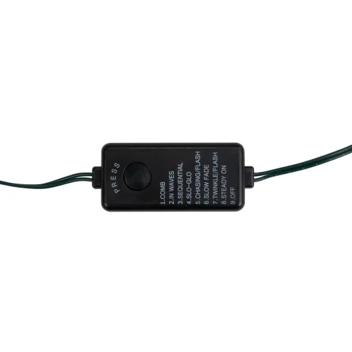 Northlight 200Ct Multi-Function Warm White Christmas Fairy Lights, 64.5Ft Green Wire