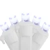 Northlight 100Ct Pure White Led Wide Angle Christmas Lights, 33Ft White Wire