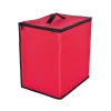 Northlight Ornament Storage>48Ct Red And Black Zip Up Christmas Ornament Storage Tub