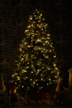 Hi-Line Gifts 200Ct Rgb Led Multi Function Timed Pattern Christmas String Light Set, 65.25Ft Black Wire