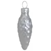 Whitehurst Pine Cones>56Ct Shiny Silver Glass Pinecone Christmas Ornaments 1.5" (38Mm)