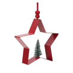 Melrose Stars></noscript>6Ct Star And Pine Tree Cookie Cutter Christmas Ornaments 4.75