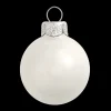 Whitehurst Glass Balls>12Ct White Shiny Glass Christmas Ball Ornaments 2.75" (70Mm)