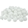 Northlight Shatterproof>60Ct Winter White Shatterproof Matte Christmas Ball Ornaments 2.5" (60Mm)