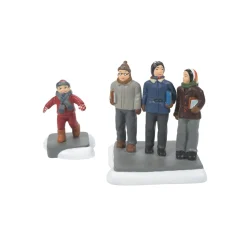 Christmas Villages*Department 56 Dept 56 A Christmas Story C'Mon Guys Wait Up Christmas Figure