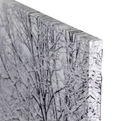 Wall & Door Decorations*Northlight Fiber Optic Lighted Winter Lane Snowfall Christmas Canvas Wall Art 23.5