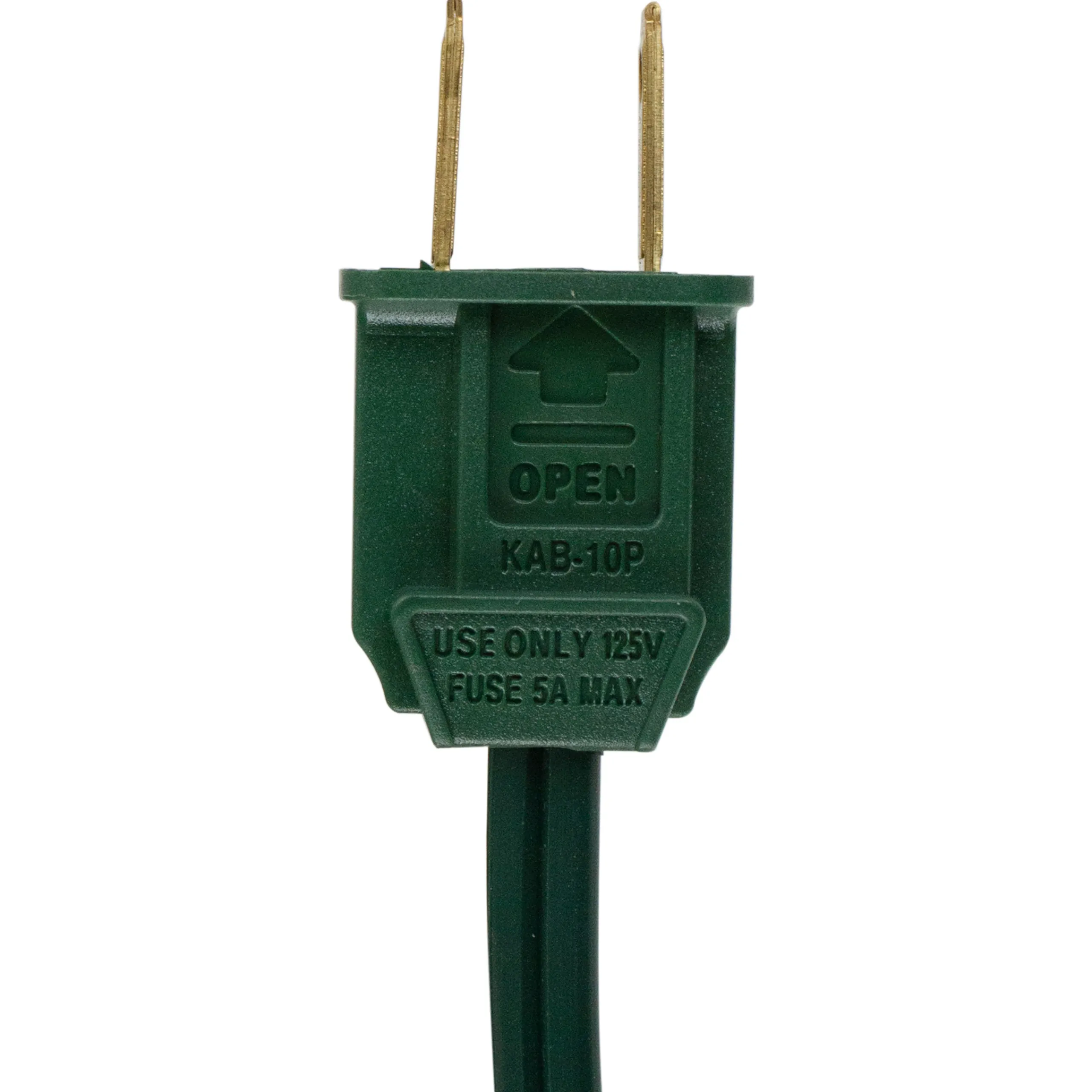 Northlight 9Ft Green Indoor Extension Power Cord With 9-Outlets And Foot Switch