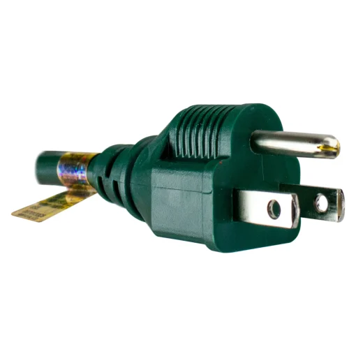 Northlight 12Ft Green 3-Prong Outdoor Commercial Extension Power Cord With Outlet Block