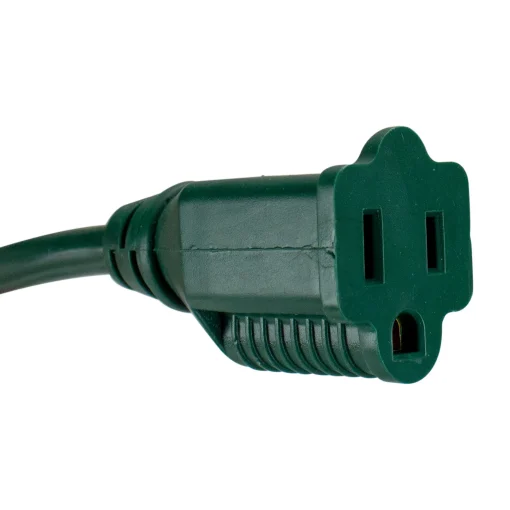 Northlight 100Ft Green 3-Prong Outdoor Extension Power Cord