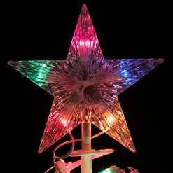 Northlight Spiral Trees></noscript>4Ft Lighted Spiral Christmas Tree With Star Tree Topper, Multi Lights