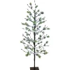 CC Christmas Decor 5 And 5.5 Feet Tall>5Ft Pre-Lit Artificial Christmas Tree With Twinkling Warm White Led Lights