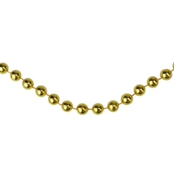 Beaded Garland*Northlight 33Ft X 10Mm Shiny Gold Round Beaded Christmas Garland