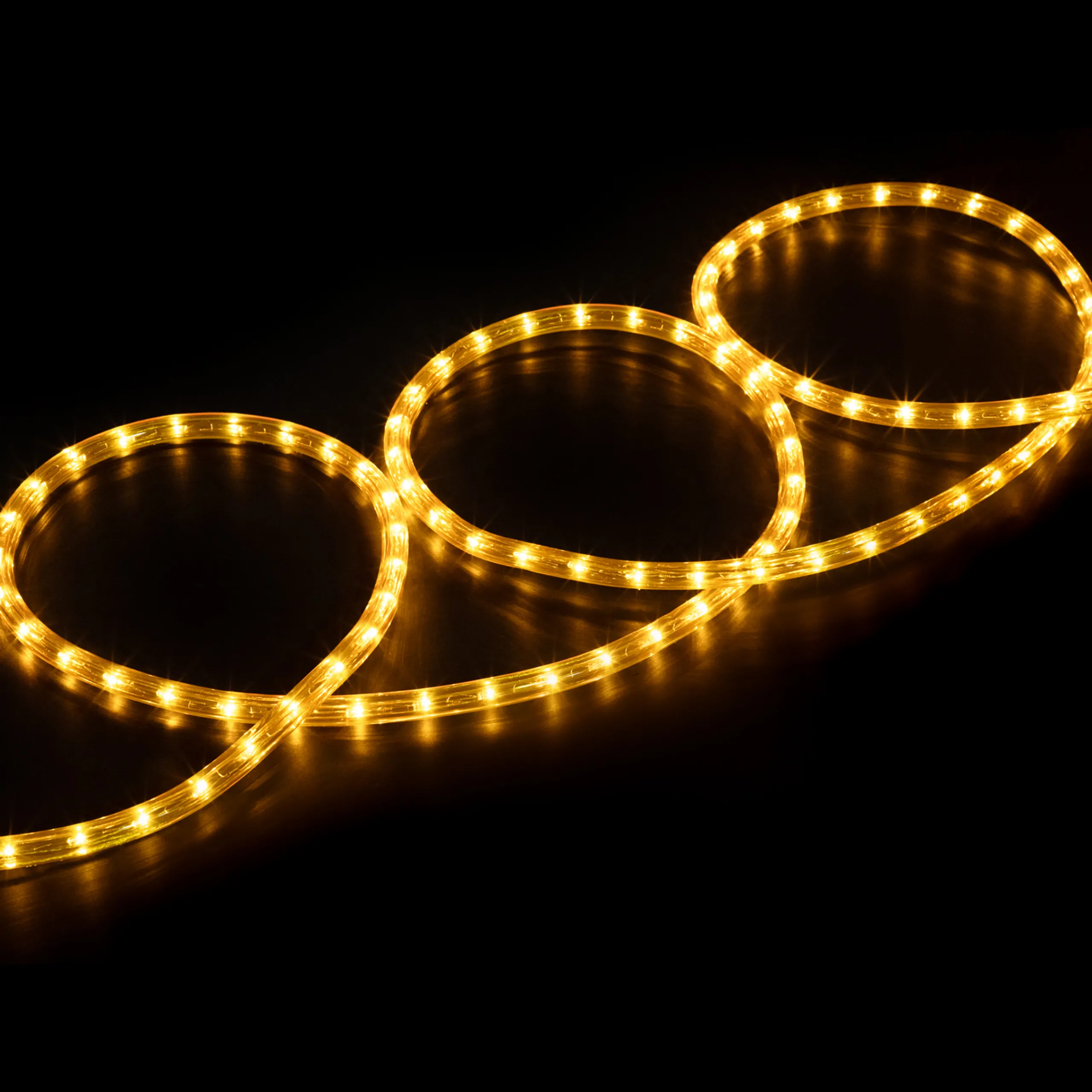 Northlight Gold Incandescent Outdoor Christmas Rope Lights - 18 Ft