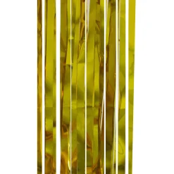 Northlight Gold Tinsel Christmas Window Or Door Curtain 3' X 8'