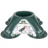 Live Tree Stands*Northlight Green Christmas Tree Stand With Clamping System - For Live Trees Up To 10'