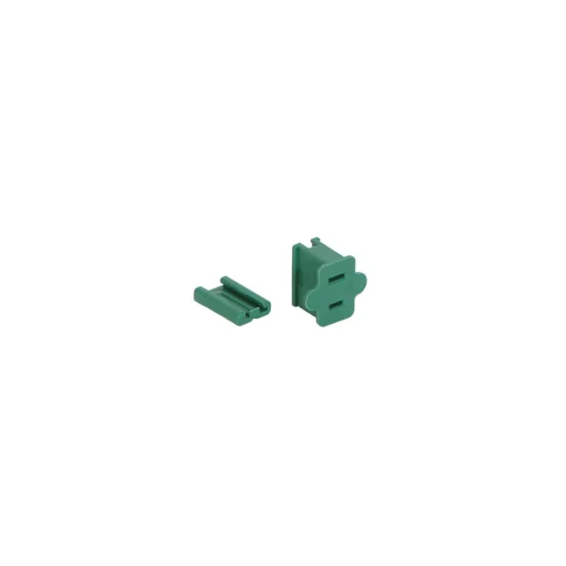 Vickerman Green Female Quick Zip Plug For Spt1 18 Gauge Wire 8 Amps