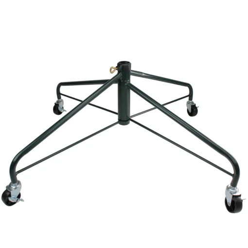 Artificial Tree Stands*Northlight Green Rolling Christmas Tree Stand For 9'-12' Artificial Trees