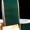 Ribbon*The Ribbon People Hunter Green And Gold Wired Craft Ribbon 2" X 40 Yards
