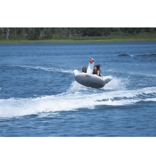 Swim Central Inflatable Lay-On Swan Towable Float, 84-Inch