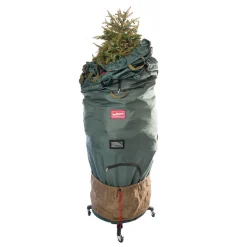 Decoration Storage*Northlight Large Adjustable Upright Christmas Tree Protective Storage Bag W/ 2 Way Rolling - Hold Up To 9' Trees
