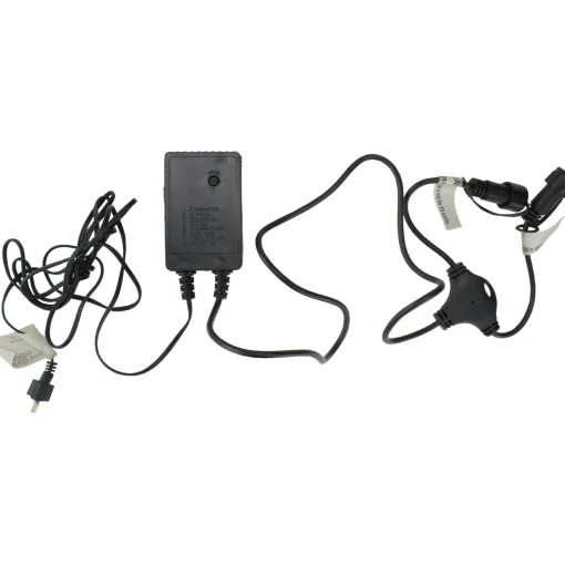Kaemingk Led Connect 24V Starter Kit - Transformer, Controller And 2 Sets Of Lights - Cool White