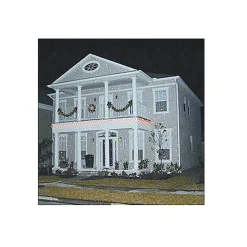 Chelsea Home Imports Light Flurries Magical Falling White Snow Christmas Light Projector