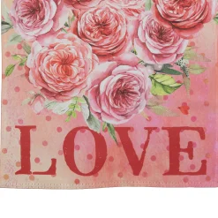 Northlight Love Rose Bouquet Outdoor Garden Flag 12.5