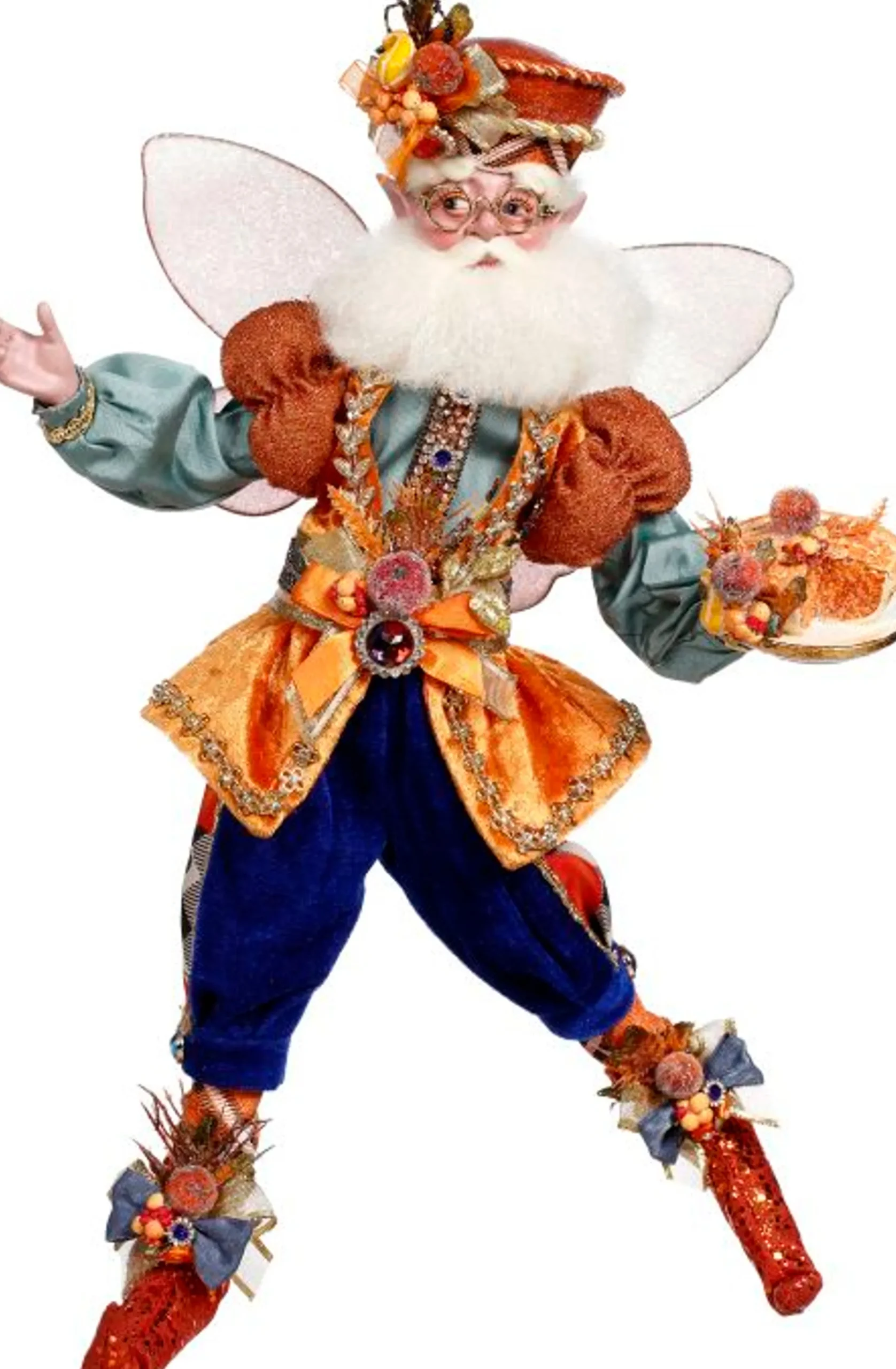 Mark Roberts Collectible> Fall Harvest Pumpkin Pie Maker Fairy, Medium - 17"