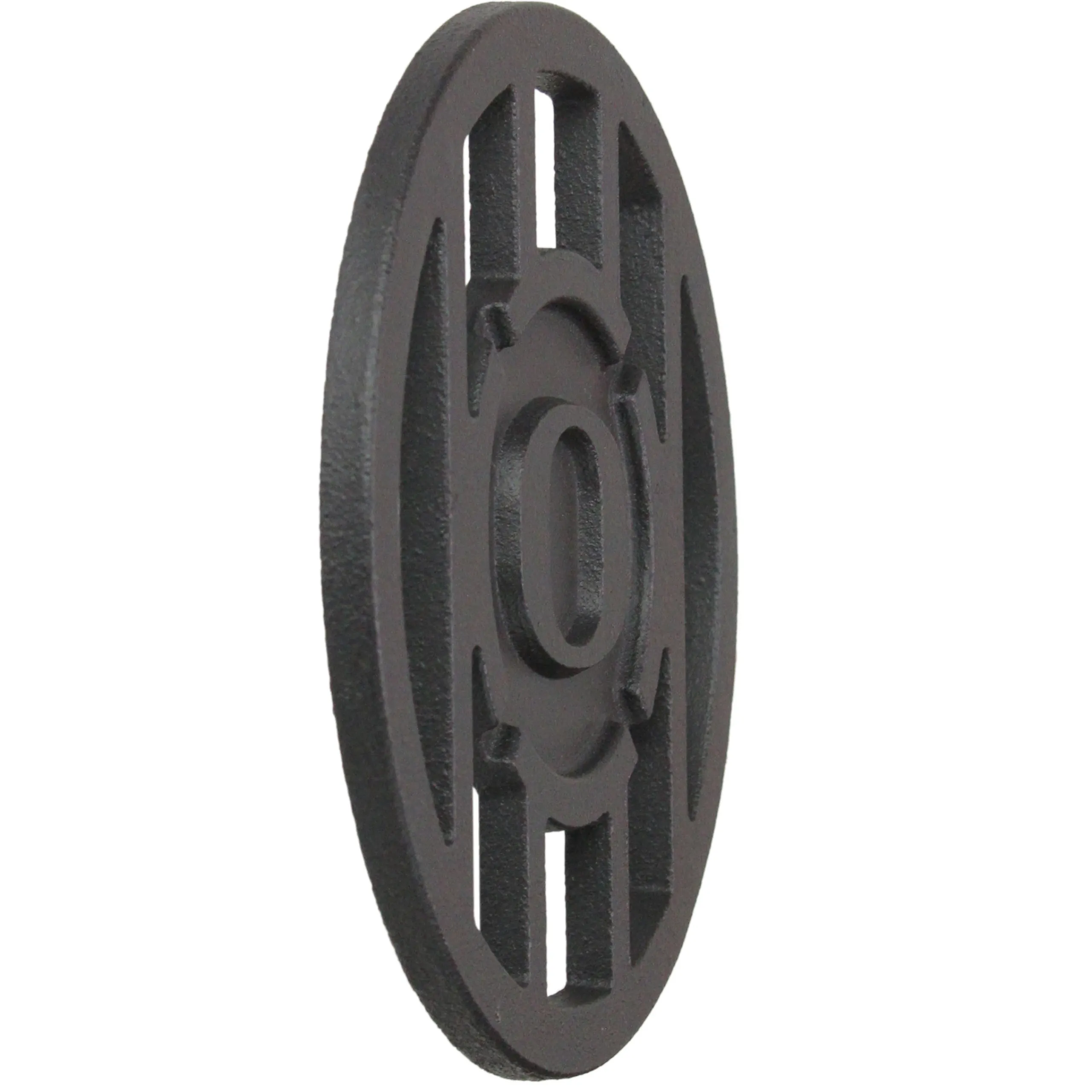 CC Sports Decor Ncaa Oregon Ducks Sports Round Cast Iron Branding Grill Iron Accessory