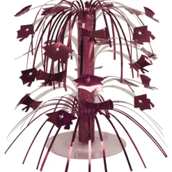 Party Central Pack Of 12 Burgundy Red Purple Mini Cascade Centerpiece Graduation Party Decorations 8.5"