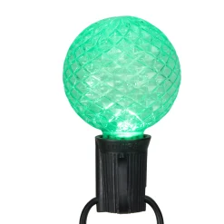Northlight Pack Of 25 Faceted Led G50 Multi-Color Christmas Replacement Bulbs