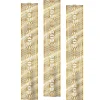 Beistle Pack Of 12 Gold Lattice Entertainment Party Panels Hanging Decorations 6'
