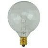 Northlight Pack Of 25 Incandescent G50 Clear Christmas Replacement Bulbs