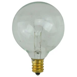 Northlight Pack Of 25 Incandescent G50 Clear Christmas Replacement Bulbs